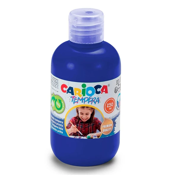 Ciánkék tempera 250ml-es - Carioca