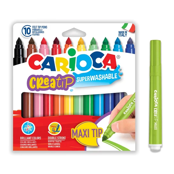 Creatip 10db-os maxi filctoll szett - Carioca
