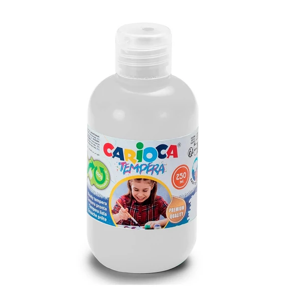 Fehér tempera 250ml-es - Carioca