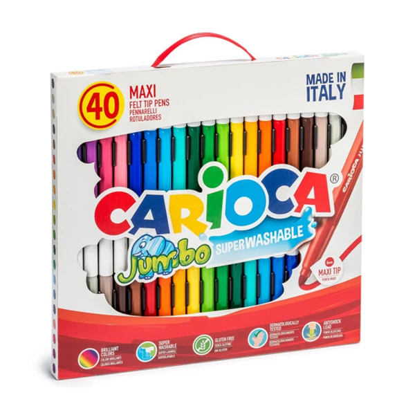 Jumbo filctollszett 40db - Carioca