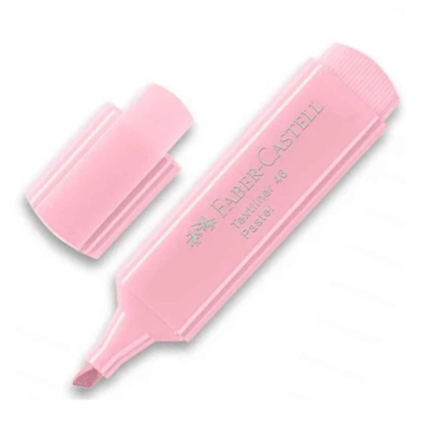 Faber-Castell: 1546 Szövegkiemelő pasztell pink színben 1db