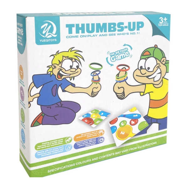 Hüvelykre fel - logikai játék