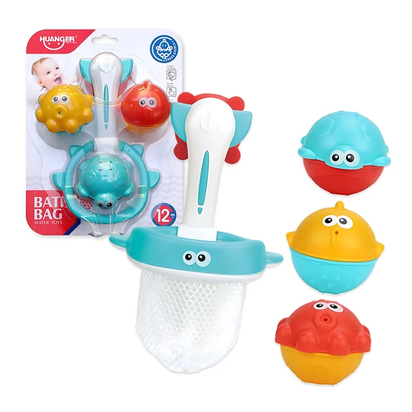 Happy World: Horgász játék tengeri állatokkal fürdőjáték