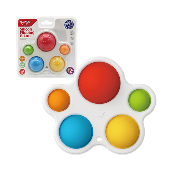 Happy World: Pop-it színes készségfejlesztő játék