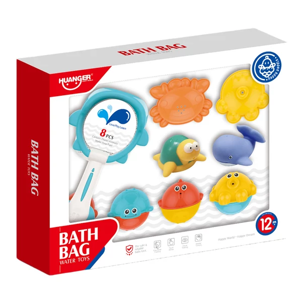 Happy World: Rémült teki fürdőjáték horgászhálóval