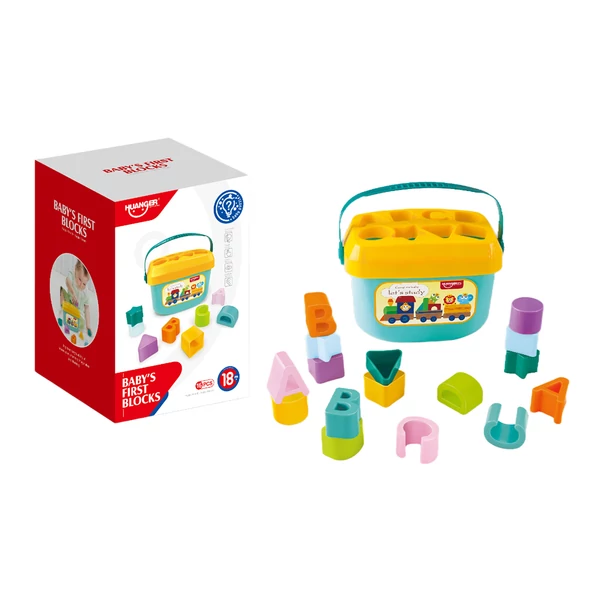 Happy World: Színes formaválogató betűkkel és formákkal