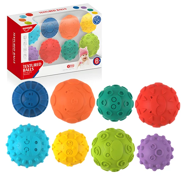 Touchball: Tapintás fejlesztő 8db-os labda szett