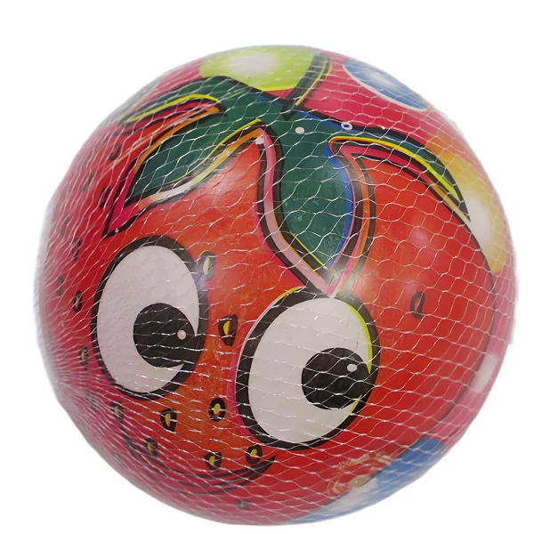 Eper mintás gumilabda 23cm-es