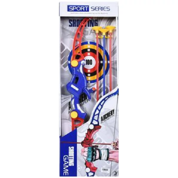 Shooting Game: Íj szett tapadókorongos nyilakkal és céltáblával