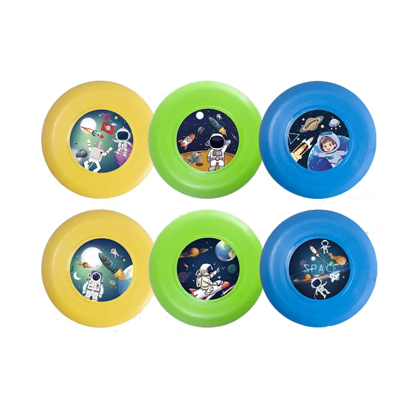 űrutazás frizbi többféle változatban 23cm