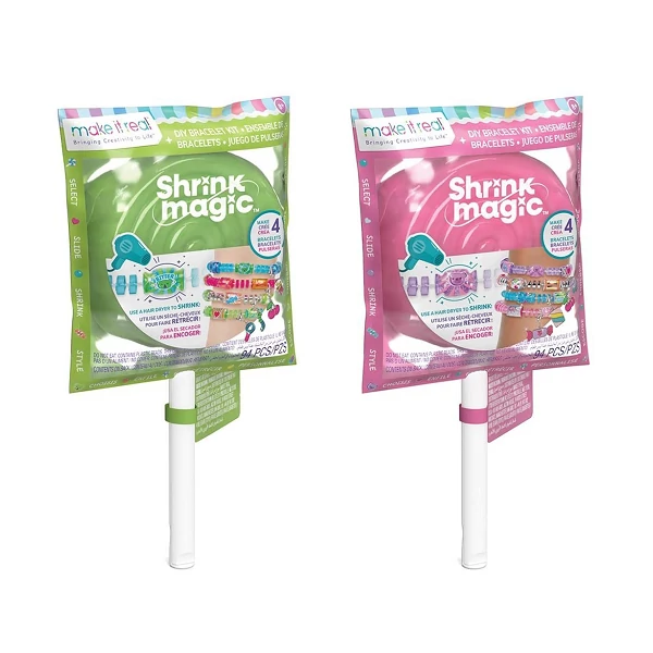 Make It Real: Ékszerkészítés, karkötők nyalóka alakú tárolóban