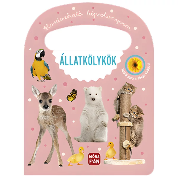 Móra: Hordozható képeskönyvem - Állatkölykök foglalkoztató könyv