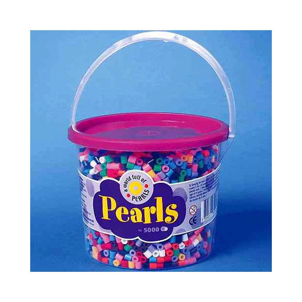 Gyöngyszett vödörben 5000db