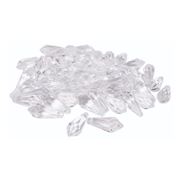 PlayBox: 50 db-os műanyag kristály szett 2cm