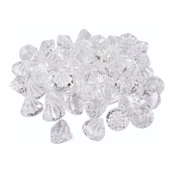 PlayBox: 50 db-os műanyag kristály szett 3,7cm