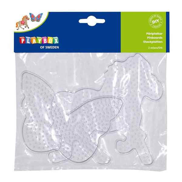 PlayBox: 5mm-es MIDI vasalható gyöngy alap pillangó és ló