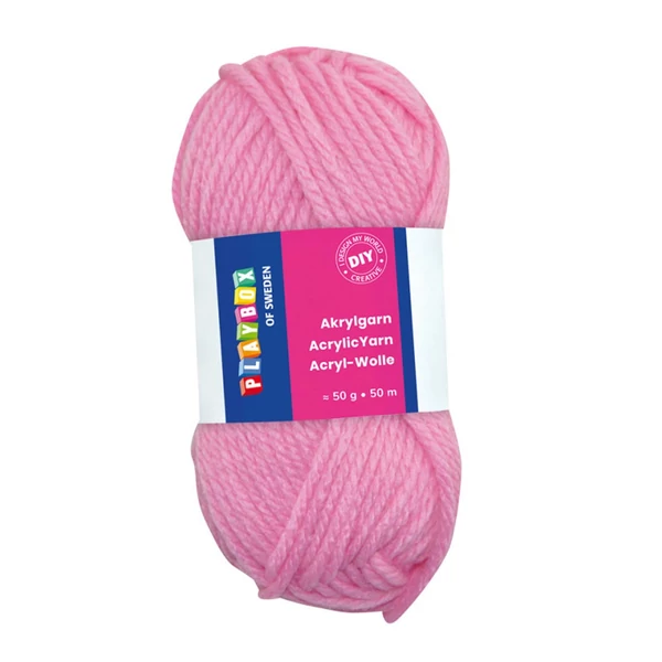 PlayBox: Akril fonal 50g pink