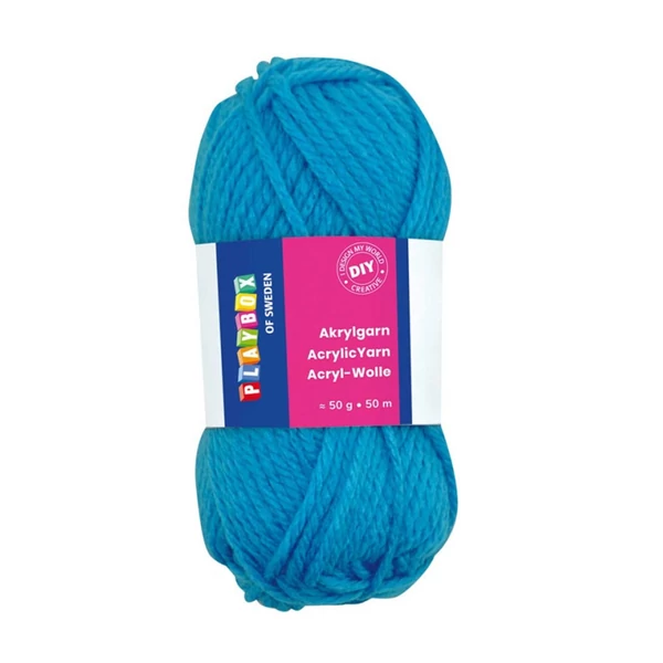 PlayBox: Akril fonal 50g türkiz