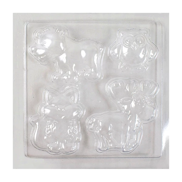 PlayBox: Állatos gipszkiöntő forma 17x17cm