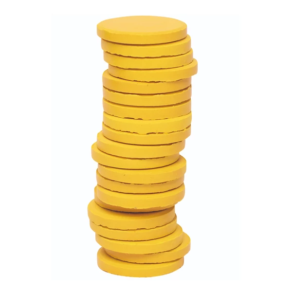 PlayBox: Élénk citromsárga vízfesték korong 30mm 1db