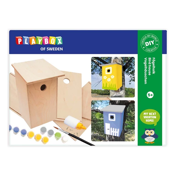 PlayBox: Fa madáretető készítő készlet