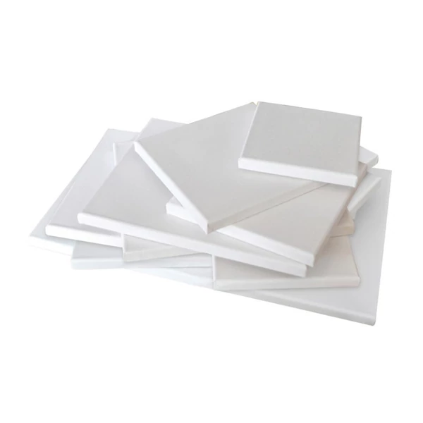 PlayBox: Feszített fehér festővászon 15x15cm-es