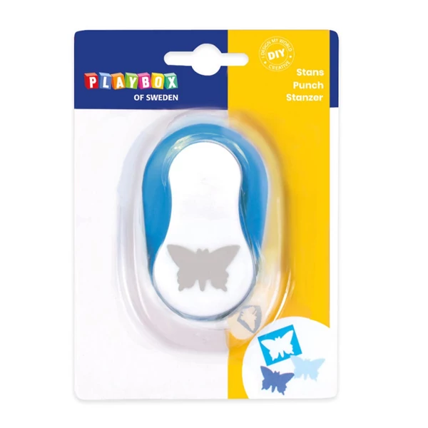 PlayBox: Formalyukasztó pillangó 2,5cm