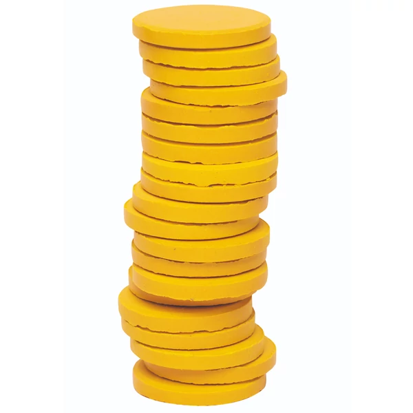 PlayBox: Okkersárga vízfesték korong 30mm 1db