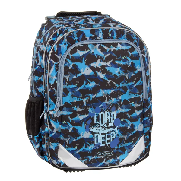 Ars Una: Lord of the Deep ergo-fit lekerekített iskolatáska, hátizsák 34x40x21cm