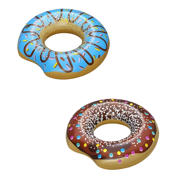 Bestway: Cukorszórású fánk úszógumi kétféle változatban 107cm 1db