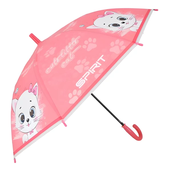 Spirit: Cute Little Cat rózsaszín automata esernyő 19" 66cm