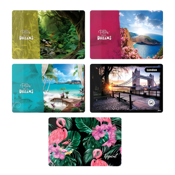 Spirit: Enjoy asztali könyöklő többféle változatban 60x40cm