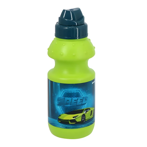 Spirit: Speed Car neon zöld kulacs 350ml
