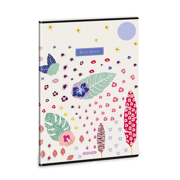 Ars Una: Cream Hibiscus extra kapcsos sima füzet A/4