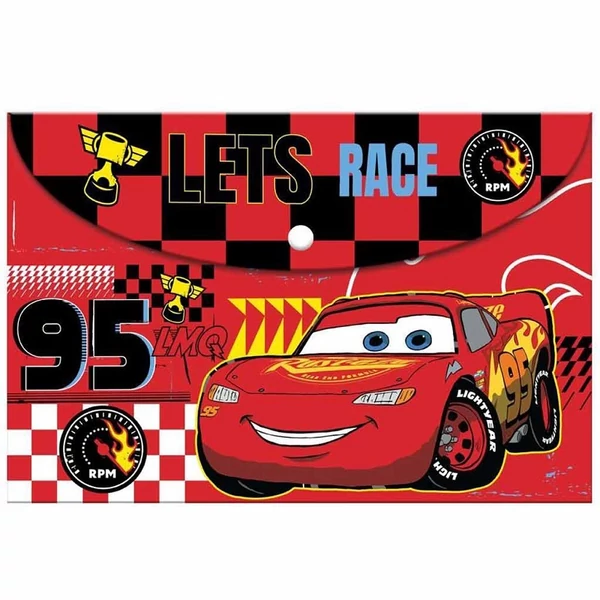 Luna: Disney Verdák patentos műanyag irattartó mappa A/4-es méretben