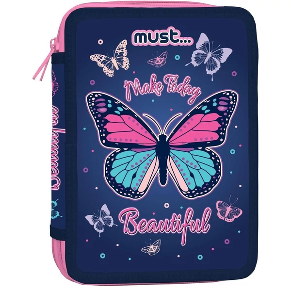 Must: Pillangós kihajtható töltött tolltartó