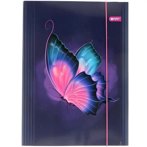 Spirit: Butterfly pillangós gumis mappa A/4