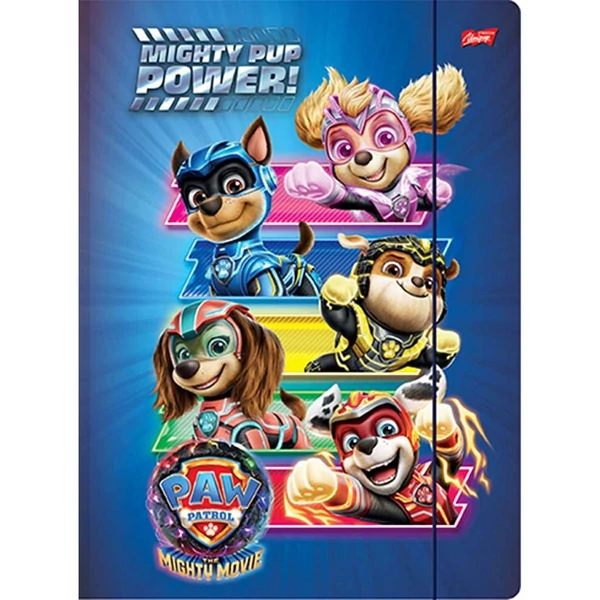 Mancs őrjárat: A film gumis mappa A/4