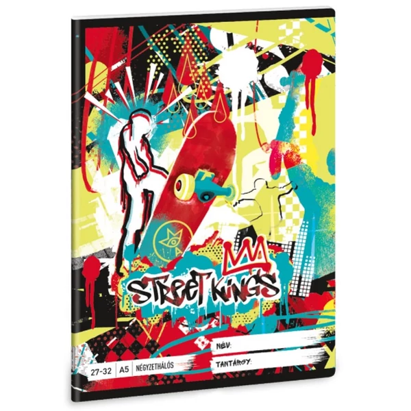 Ars Una: Street Kings kockás füzet A/5 27-32