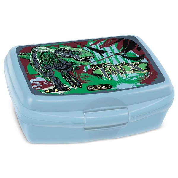 Ars Una: T-Rex dinoszauruszos uzsonnás doboz 16,5x6x13,5cm