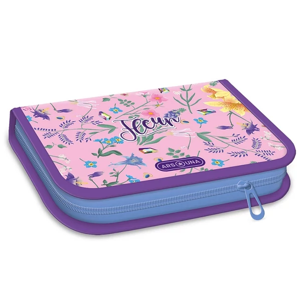 Ars Una: Fleur virágos töltött tolltartó 12,8x19,3x3,6cm