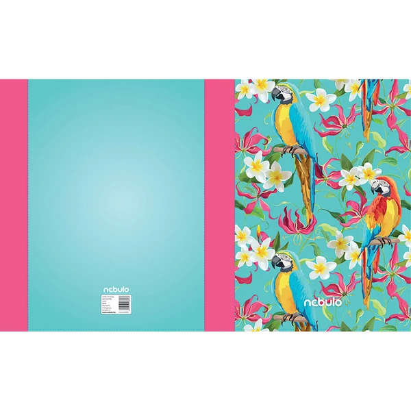 Nebulo: Füzetbox A/4-es méret Papagájos