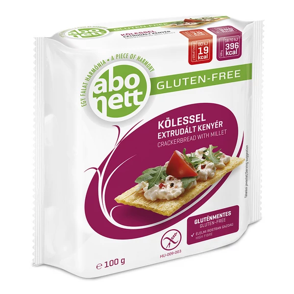 Abonett extrudált kenyér kölessel 100g
