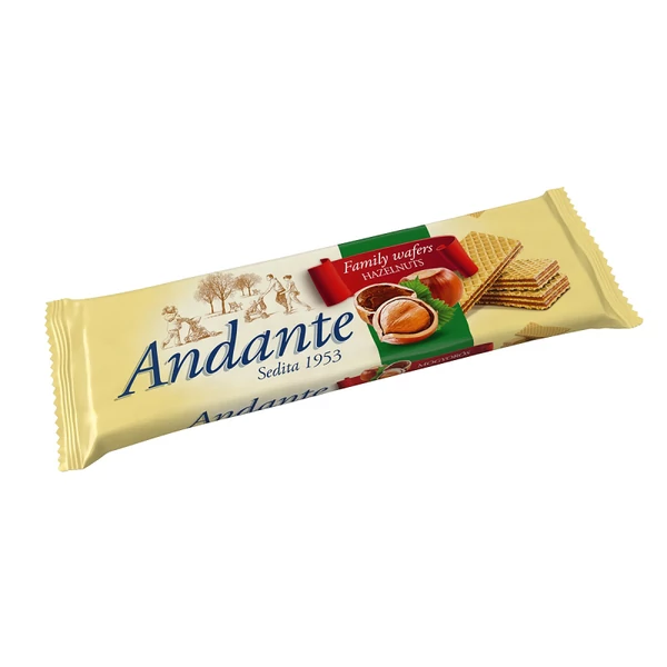 Andante mogyorós ostya 130g