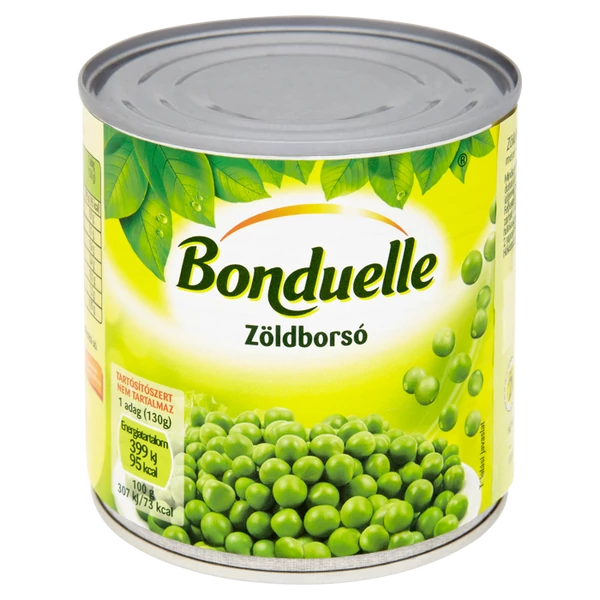 Bonduelle zöldborsókonzerv 400 g