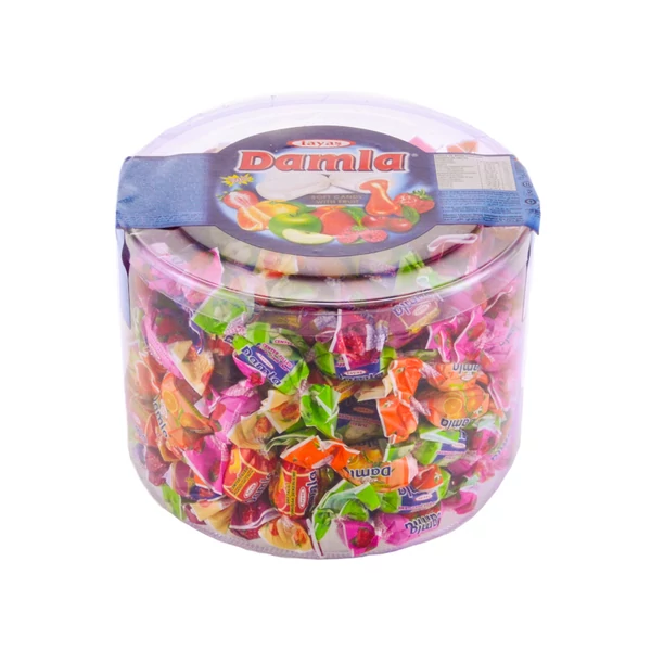 Damla MIX henger vegyes gyümölcs ízű cukorka 1kg