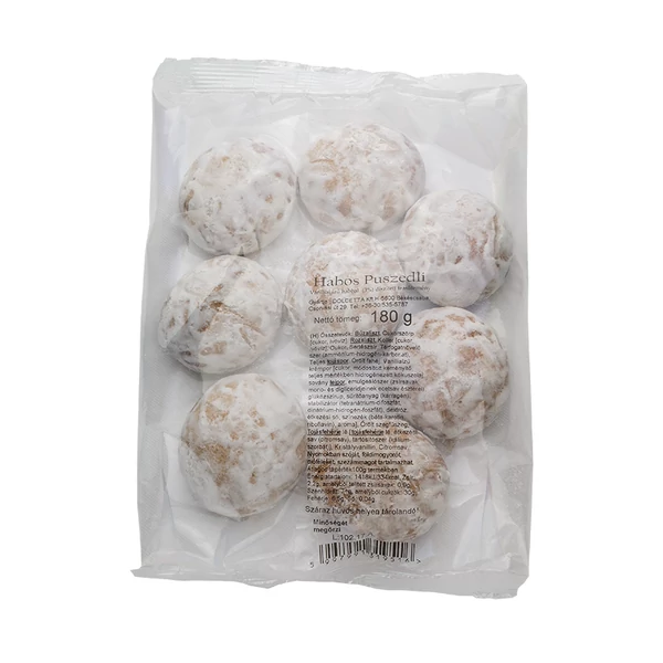 Dolcetta vanília ízű habos puszedli 180g
