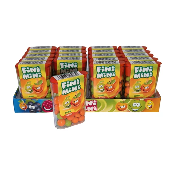 Fini Mini citrom-narancs ízű cukorka drazsé 16g
