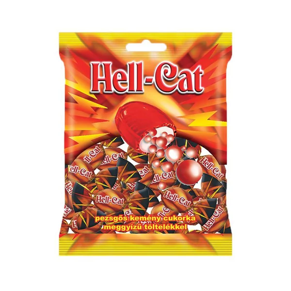 Hell-Cat vegyes gyümölcs cukorka 100g