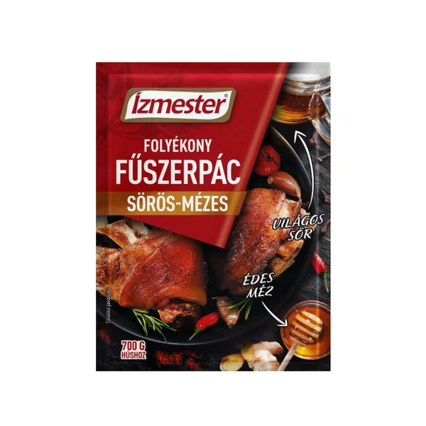 Ízmester folyékony sörös-mézes grill fűszerpác 80ml